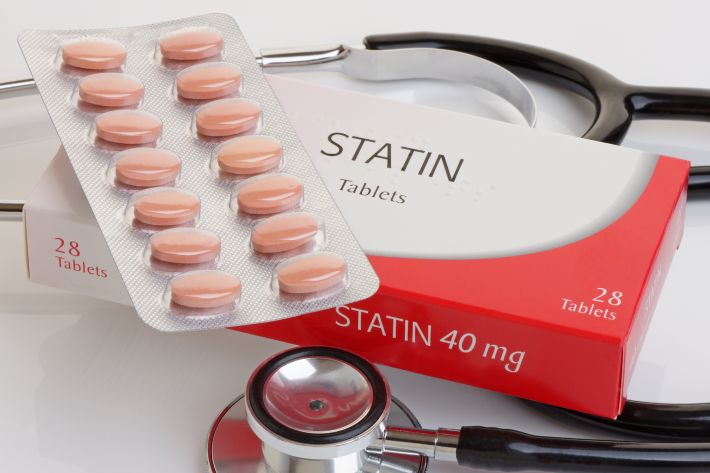 Statins lower the risk of heart disease