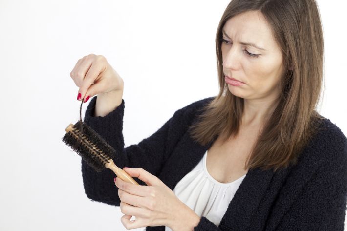 Hair loss in women approaching menopause