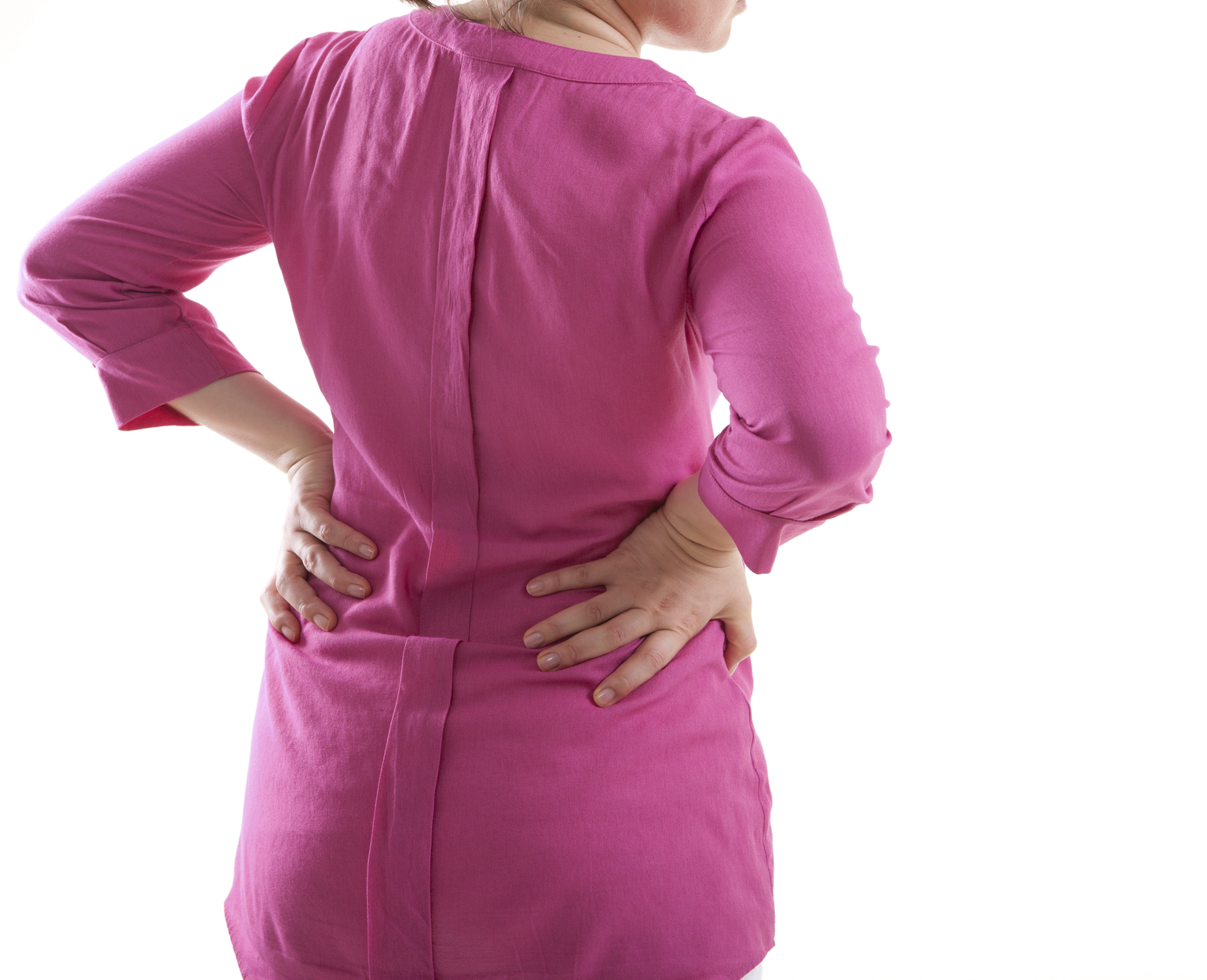 Pain from prolapsed uterus